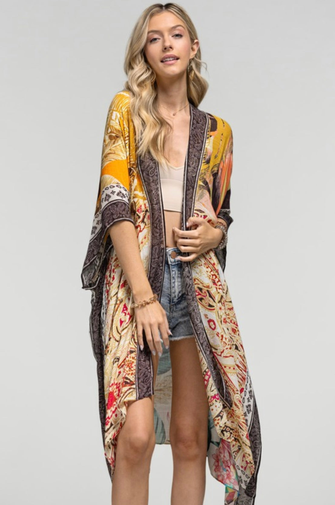 Left My Heart in Waikiki Kimono